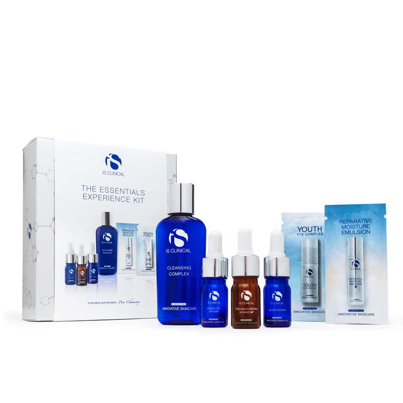 The Essentials Experience Kit from iS Clinical is sold in Canada at Lumilaser Esthetics. 