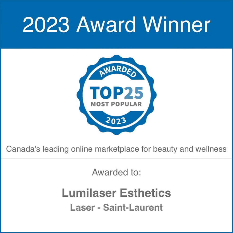 Award Review Lumilaser Esthetics - Montreal