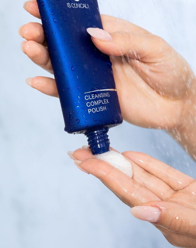 The CLEANSING COMPLEX POLISH from iS Clinical is sold in Canada and online at Lumilaser Esthetics.
