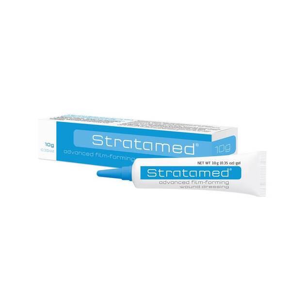 Stratamed gel for wound healing and scars now at Lumilaser, Canada, Quebec, Montreal.