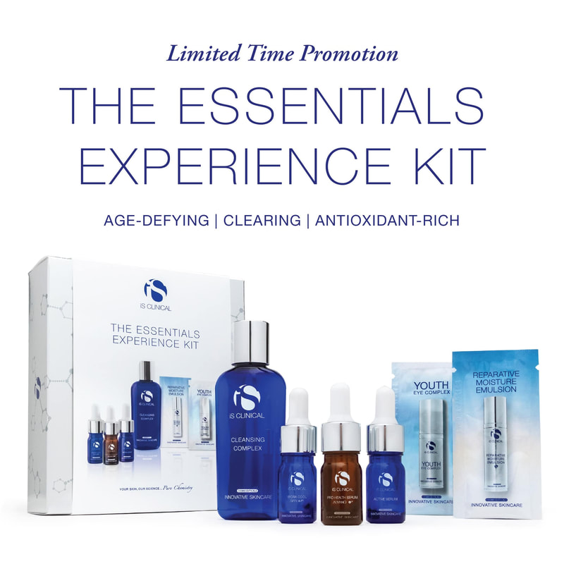 The Essentials Experience Kit from iS Clinical is sold in Canada at Lumilaser Esthetics. 