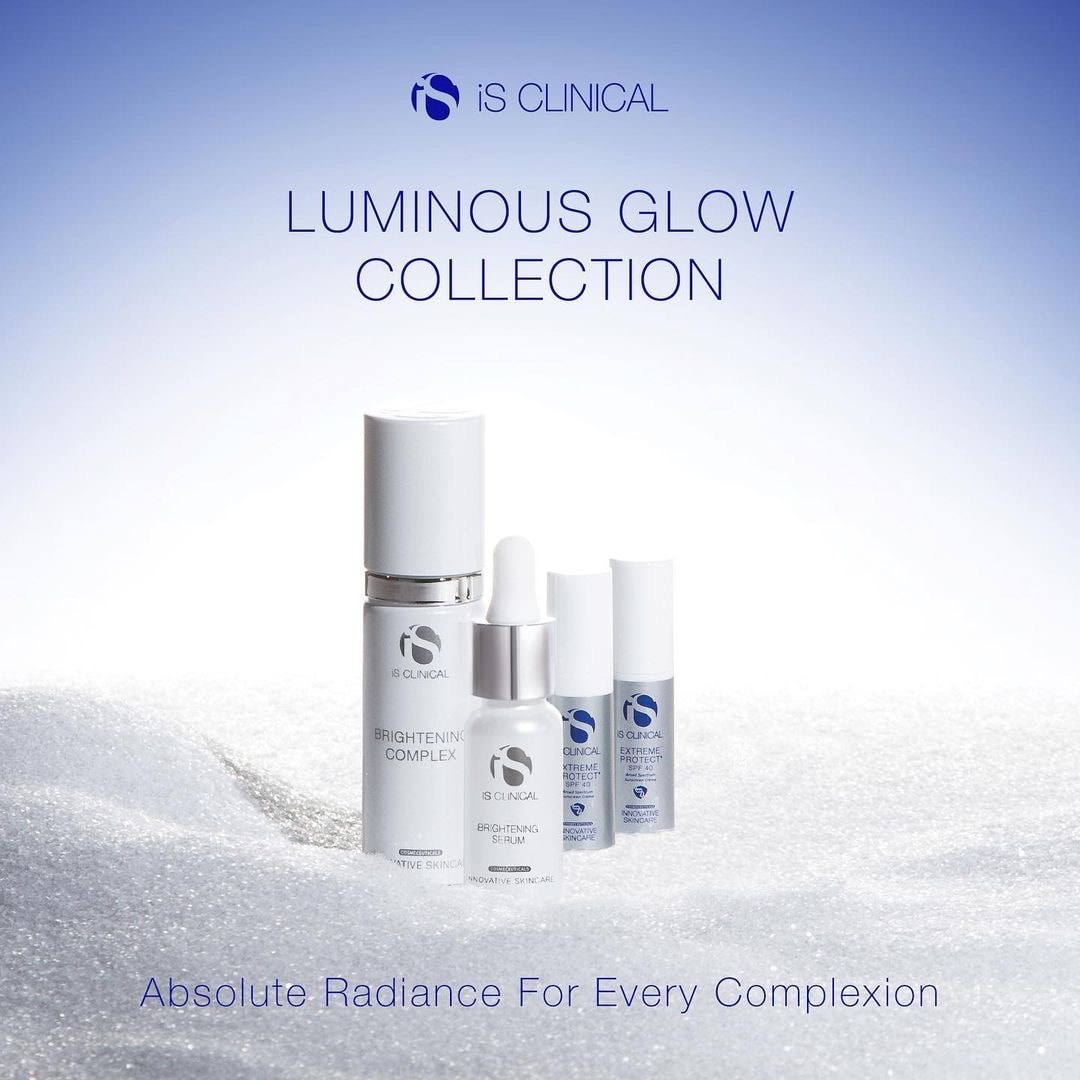 LUMINOUS GLOW COLLECTION from iS Clinical is now sold at Lumilaser Esthetics, Montreal, Quebec, Canada