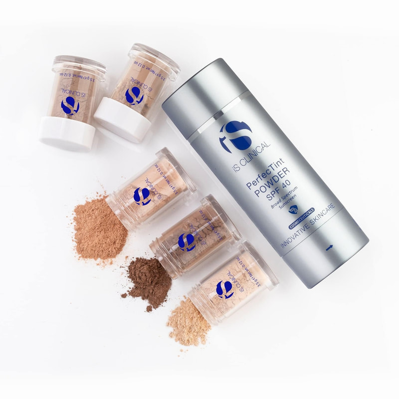 NEW iS Clinical SUNCREEN POWDERS will soon be available in Canada sold at Lumilaser Esthetics 
