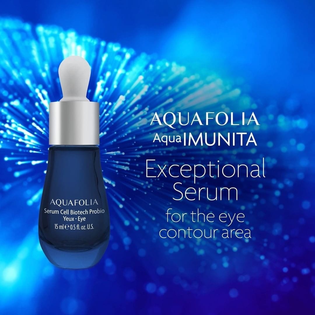 New SERUM CELL BIOTECH YEUX - EYES from Aquafolia is now available in Canada at Lumilaser Esthetics